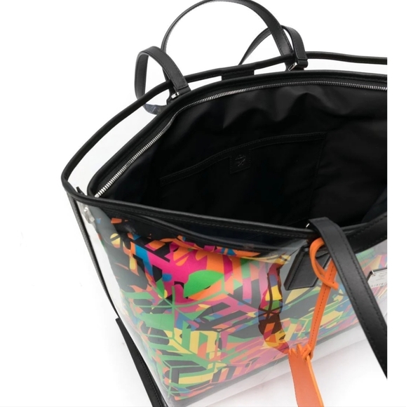 Mcm Multicolored Abstract Tote - Picture 2 of 5